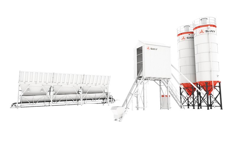 Sany HZS90G Concrete Batching Plant - Sany Concrete Machinery